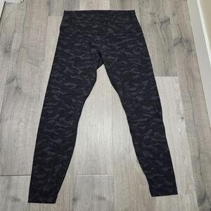 lululemon Black Align Camo High-Rise Leggings